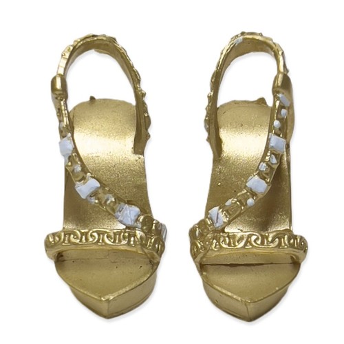 Rainbow High Vision Divas Meline Luxe Doll Outfit Shoes Gold Platform High Heels