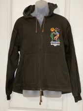 Vintage Made in Mexico Lightweight Jacket Graphic Hoodie Southwest Sz 38 Medium