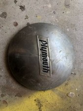 1940s Plymouth Dog Dish Hubcap Vintage Original