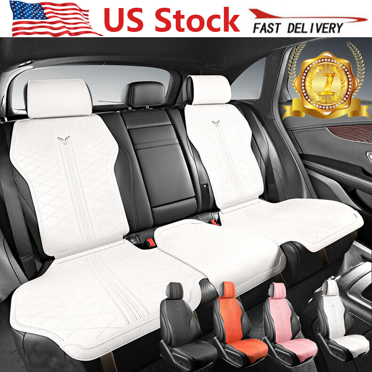 Car Seat Cover 2/5 Seat Full Set Suede Leather For Acura TLX RDX MDX ILX TSX ZDX-image