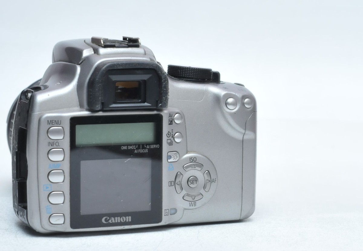 EOS DIGITAL REBEL XTと18-55mmレンズ他 Canon EOS Digital Rebel XT DSLR Camera W/AF18-55mm Lens Silver | eBay