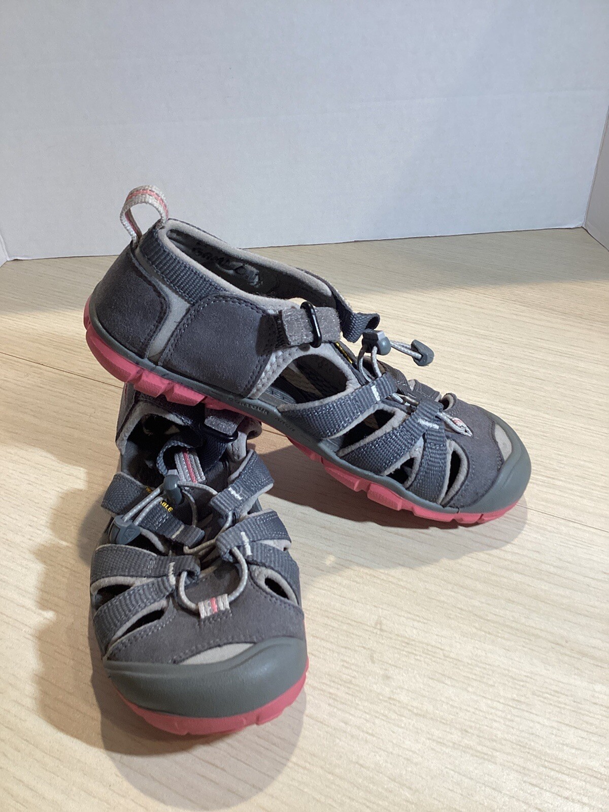 Sandali KEEN giovani 4 donna 36 Seacamp 11 CNX scarpe acqua grigio punta chiusa