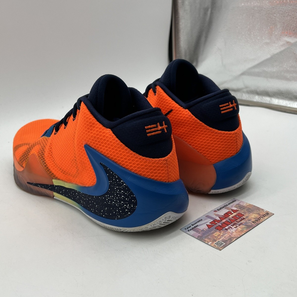 Size 13 - Nike Zoom Freak 1 All Bros Blue Orange Navy White  display picture 1