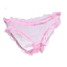Vintage Style Completely Sheer Transparent Nylon Panties Retro look Sexy