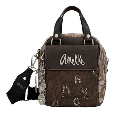 Anekke Core Mantle 2-handle Crossbody Bag Handtasche Brown dunkelbraun Neu