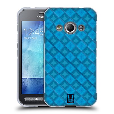 HEAD CASE DESIGNS SNOWFLAKY CHRISTMAS SOFT GEL CASE FOR SAMSUNG PHONES 4