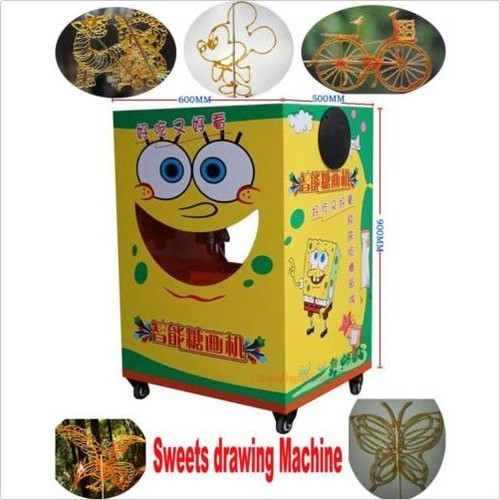 Sweets Machine Drawing Digital Sugar Candy Sweets Syrup Painting Drawing Machine w/ Music self ...