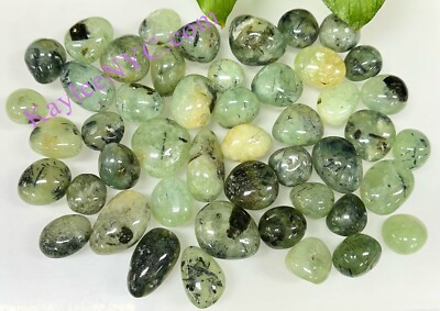 Wholesale Lot 2 Lbs Natural Prehnite Tumble Healing Energy Nice Quality