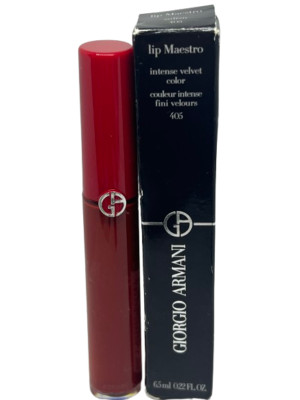 giorgio armani lip maestro sultan 405 imperfect box 6,5ml