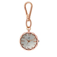 Clip On Key Ring Keychain Watch Outdoor Sports Backpack Belt Fob Pocket Watches