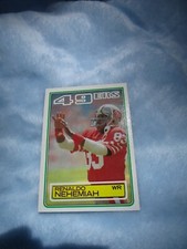 1983 Topps Renaldo Nehemiah Rookie RC #171 49ers Terrapins