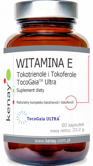 VITAMIN E Tocotrienole und Tocopherole TocoGaia™ EVNOL SUPRABIO™ 60 Kapseln