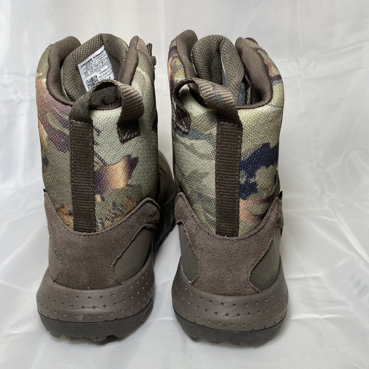 Under Armour UA Micro G Valsetz Green Mens Tactical Boots  display picture 1