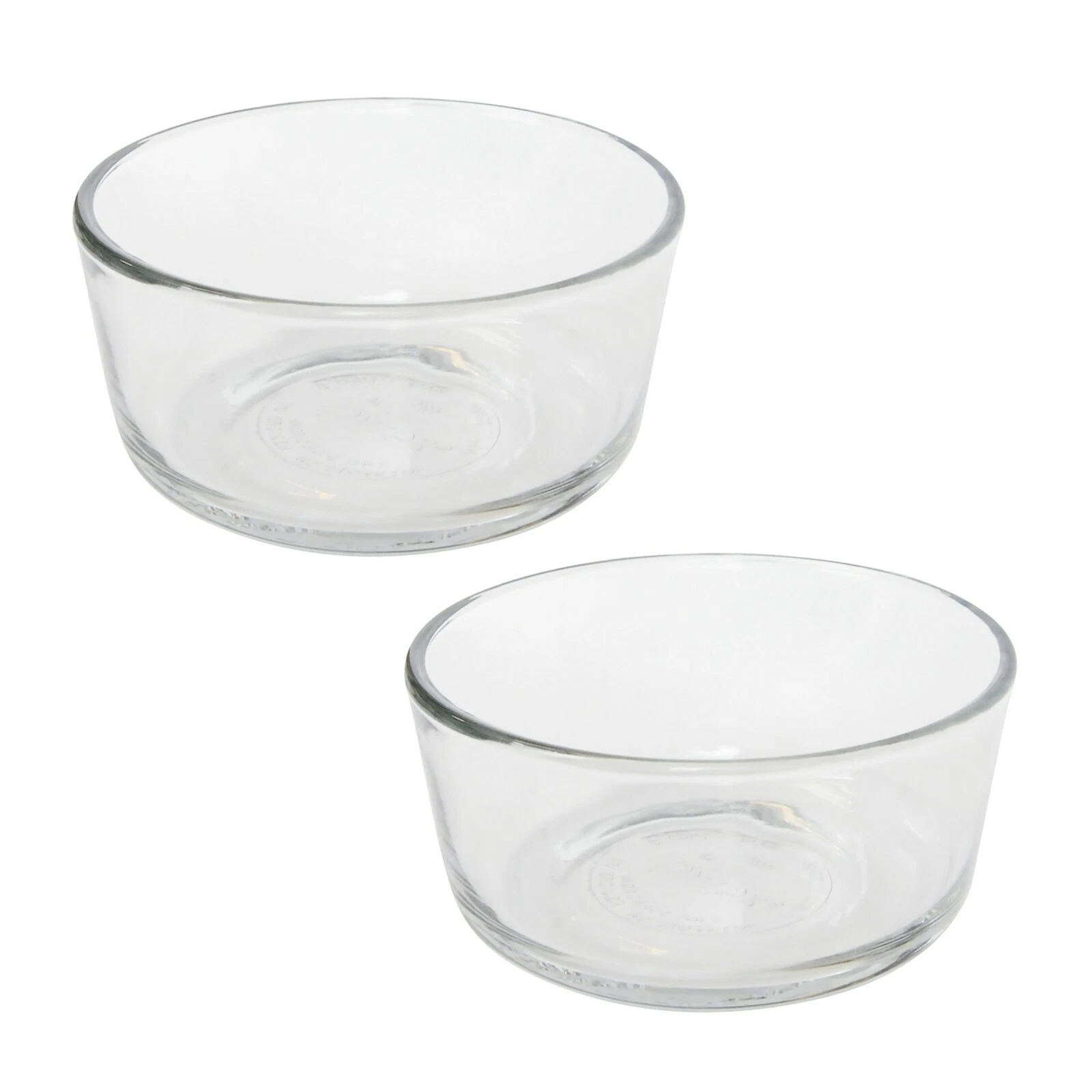 Pyrex 7200 Simply Store 2-Cup Round Glass Food Storage Bowl (2-Pack)