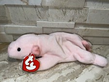 Ty Beanie Babies  Squealer" The Pig 3rd /2nd Generation Tags BAD TAG