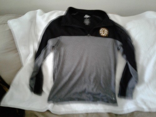 BOSTON BRUINS 1/4 ZIP SWEATER SHIRT L16-18 BOYS BRUINS COLOSSEUM - Picture 10 of 12