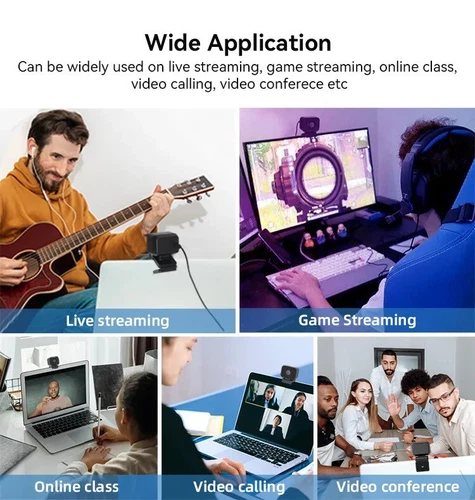 4k Ultra USB2.0 PTZHD Webcam Camera With Microphone For Live Streaming - Picture 4 of 10