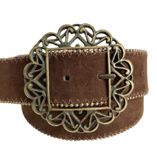 True Religion Brand Jeans Beige Wide Disc Cowgirl Western  display picture 3