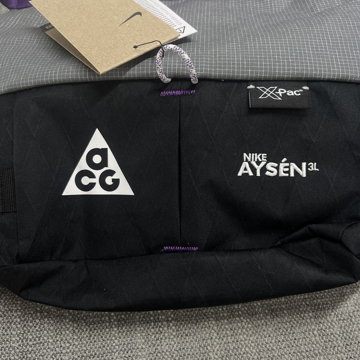 Nike ACG Aysén Fanny Pack Trail Hiking Belt Bag (3L) Black Nike ACG Aysén Fanny Pack Trail Hiking Belt Bag (3L) Black