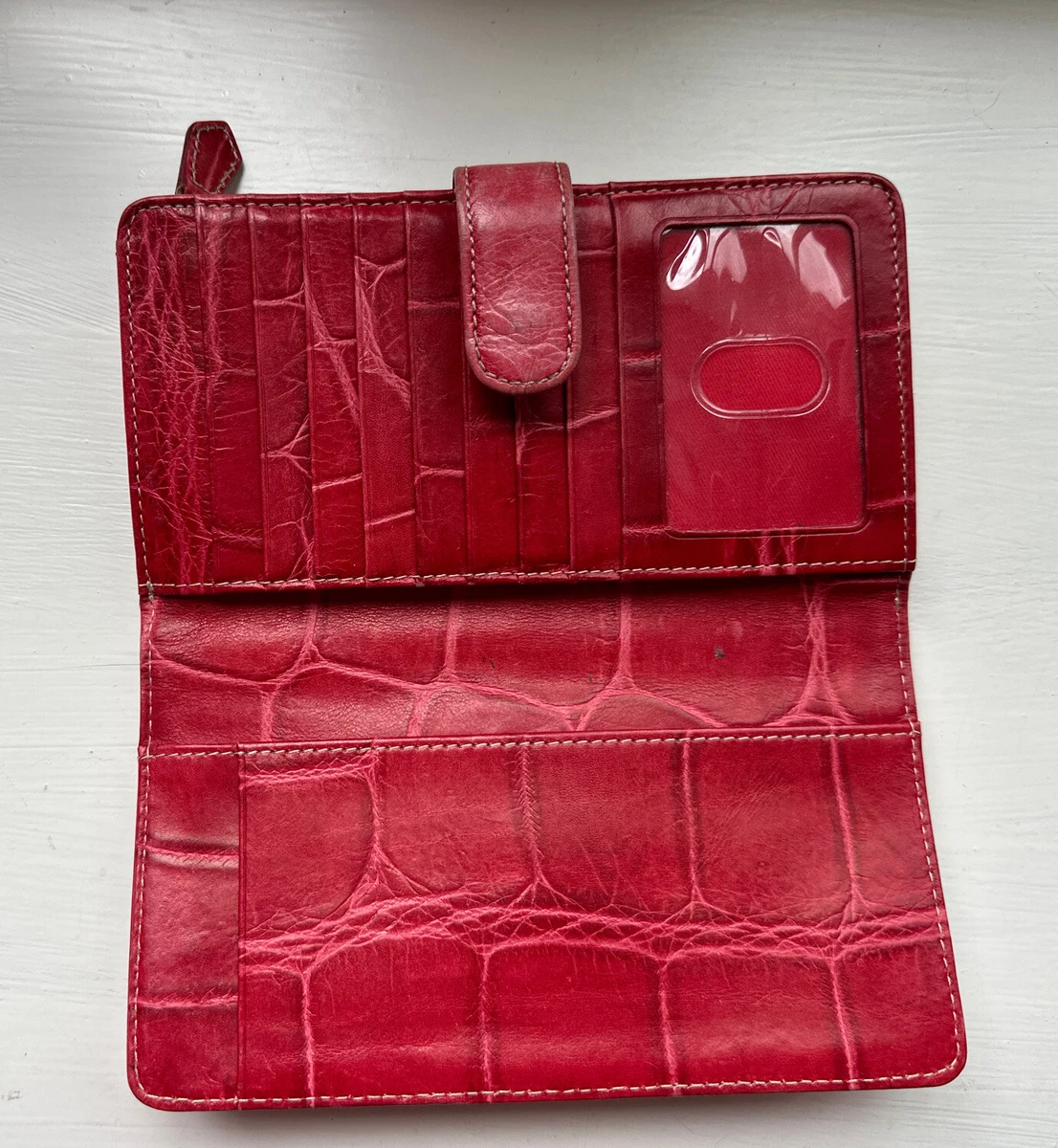 Dooney and bourke croco wallet new arrivals