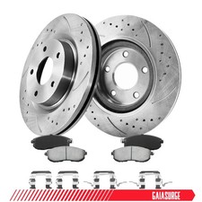 Fwd Front Disc Rotors Brake Pads For Nissan Altima 2007-2013 2.5l