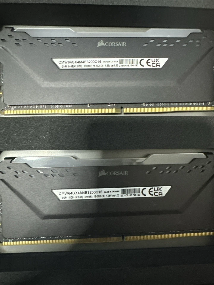 Corsair Vengeance RGB Pro4 x 16GB, 3200 MHz, DDR4-RAM, DIMM - Bild 2 von 2