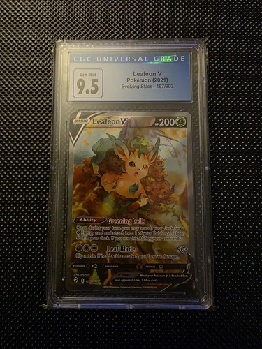 Leafeon V graded CGC 9.5 for sale on eBay