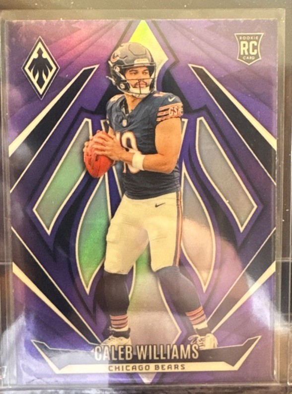 2024 Panini Phoenix #151 Caleb Williams (RC) - Purple Fade - MINT
