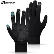 -10  Windproof Waterproof Winter Warm Gloves Touchscreen Fingers Non-Slip Gloves