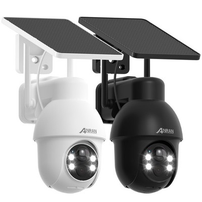 ANRAN Q3 5MP Outdoor Solar Security Camera 3K Color Night Vision Pan&Tilt CCTV