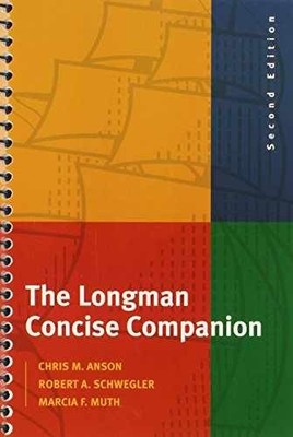 The Longman Concise Companion - Spiral-bound, by Anson Chris M.; - Acceptable n