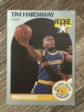 1990 NBA HOOPS TIM HARDAWAY (RC) #113 GOLDEN STATE WARRIORS ROOKIE!