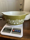Vintage Pyrex Crazy Daisy/Spring Blossom 2 .5 QT Round Casserole dish  USA