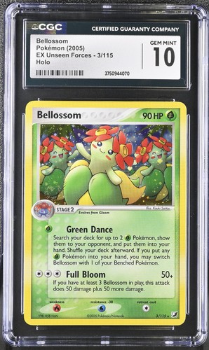 Bellossom graded CGC 10 for sale on eBay