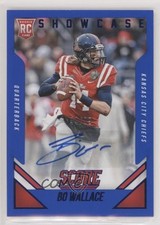 2015 Score Rookie Showcase Signatures /99 Bo Wallace #428 Auto 0c2