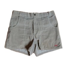 Vintage Ocean Pacific Corduroy Shorts Mens 34 Beige Dogtown Surf OP 90s