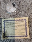 2021 Silver Eagle Tribute Proof Round 2.5inch Diameter (with certificate) - NCM