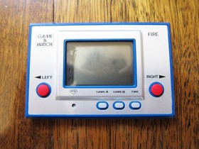 NINTENDO Fire Game and Watch (RC-04) in Very Good Condition
