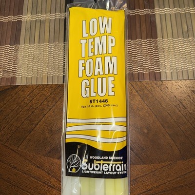 Woodland Scenics ST1446 Low-Temp Foam Glue Sticks (10) for ST1445 Glue Gun