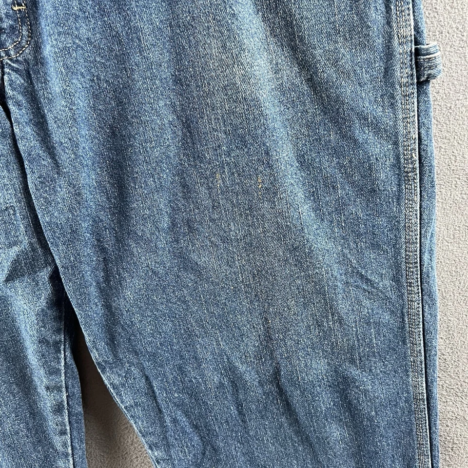 Vintage Dickies Jeans Mens 42x30 Blue Carpenter Denim Y2K Painter Baggy Grunge - Image 4 of 4