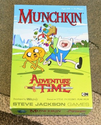 Munchkin: Adventure Time Spiel + 2 It's a Dungeon Crawl! Erweiterung komplett & sehr guter Zustand
