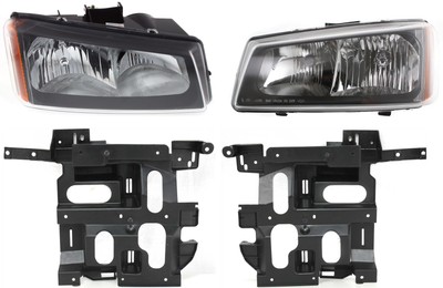 Headlight Kit For 2003-2006 Chevrolet Silverado 1500 Left and Right 4pc