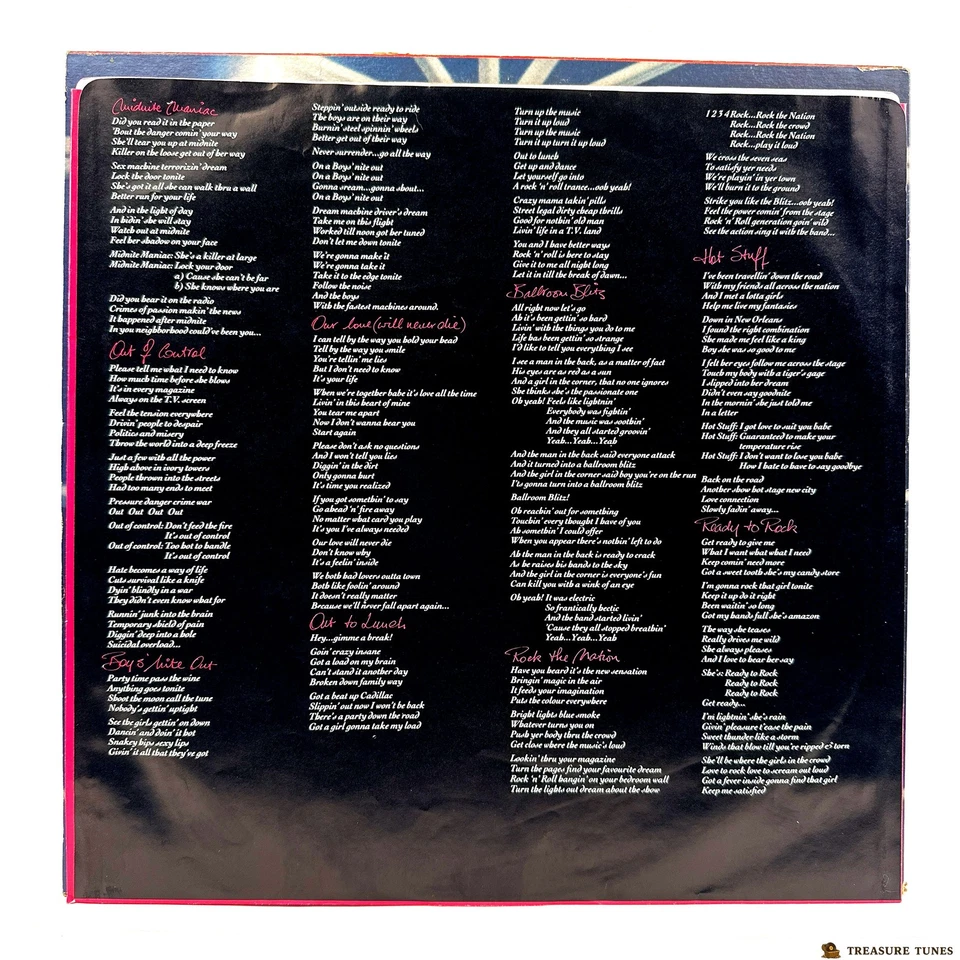 Krokus – The Blitz Vinyl (LP, Album) AL8-8243 - Image 4 of 4