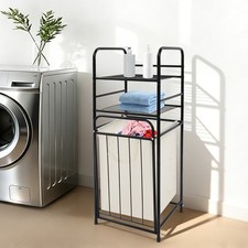 Tilt Out Laundry Hamper With Shelves Laundry Hamper With Removable Liner Bag