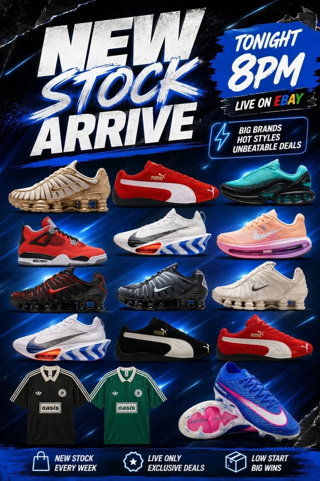 🇦🇺 $1 Start Auction 🔥 Sneakers, Streetwear, Big Brands & Collectibles