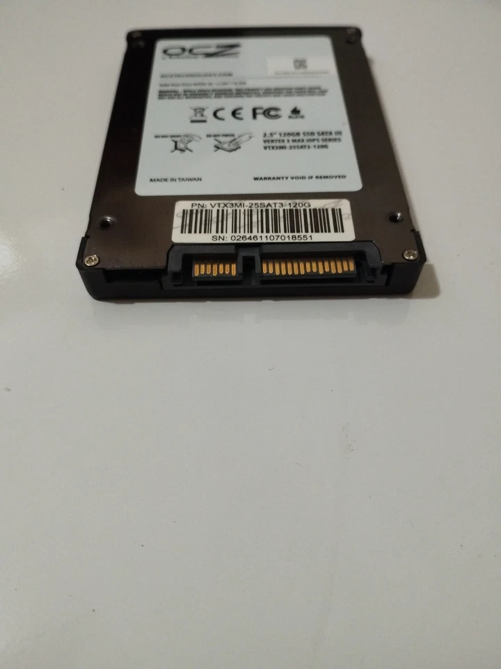 OXZ 120GB SATA III Vertex 3 Max IOPS 2.5 SSD (VTX3MI-25SAT3-120G) - Image 3 of 3