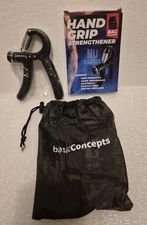 Hand Grip Strength Power Trainer Gripper Strengthener Adjustable Gym Exerciser 