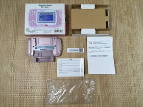 LG5884 Tested Working - Wonder Swan Color Pearl Pink Console BOXED Bandai Japan