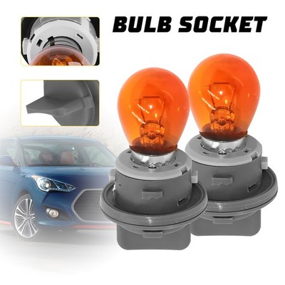 2x Front Turn Signal Light Bulb Socket Halogen Fits For Hyundai Kia 92166-3K000