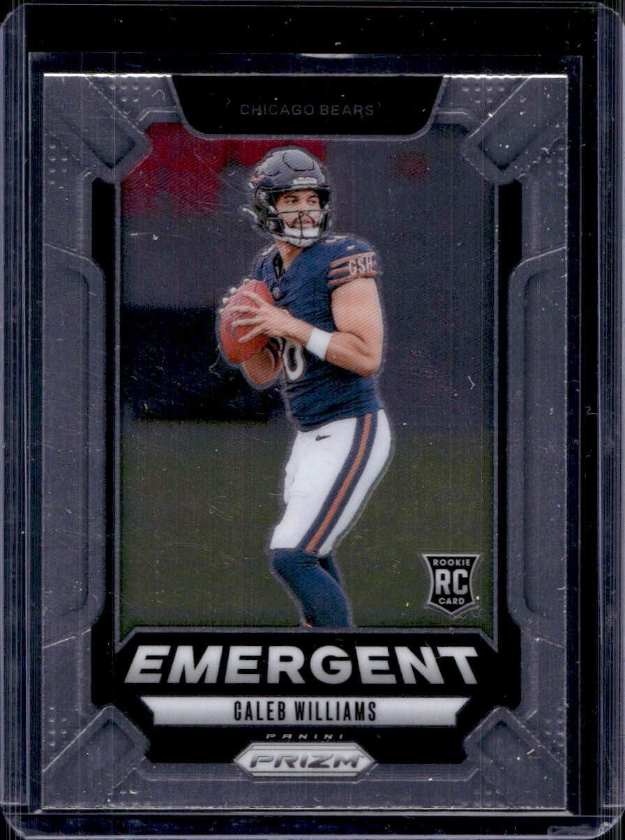 Caleb Williams 2024 Panini Prizm #1 Emergent Rookie
